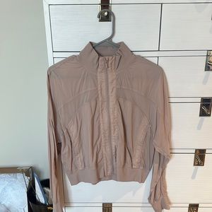 Pink Lululemon windbreaker never worn